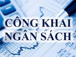 Thông Báo công khai quyết toán Ngân sách năm 2024